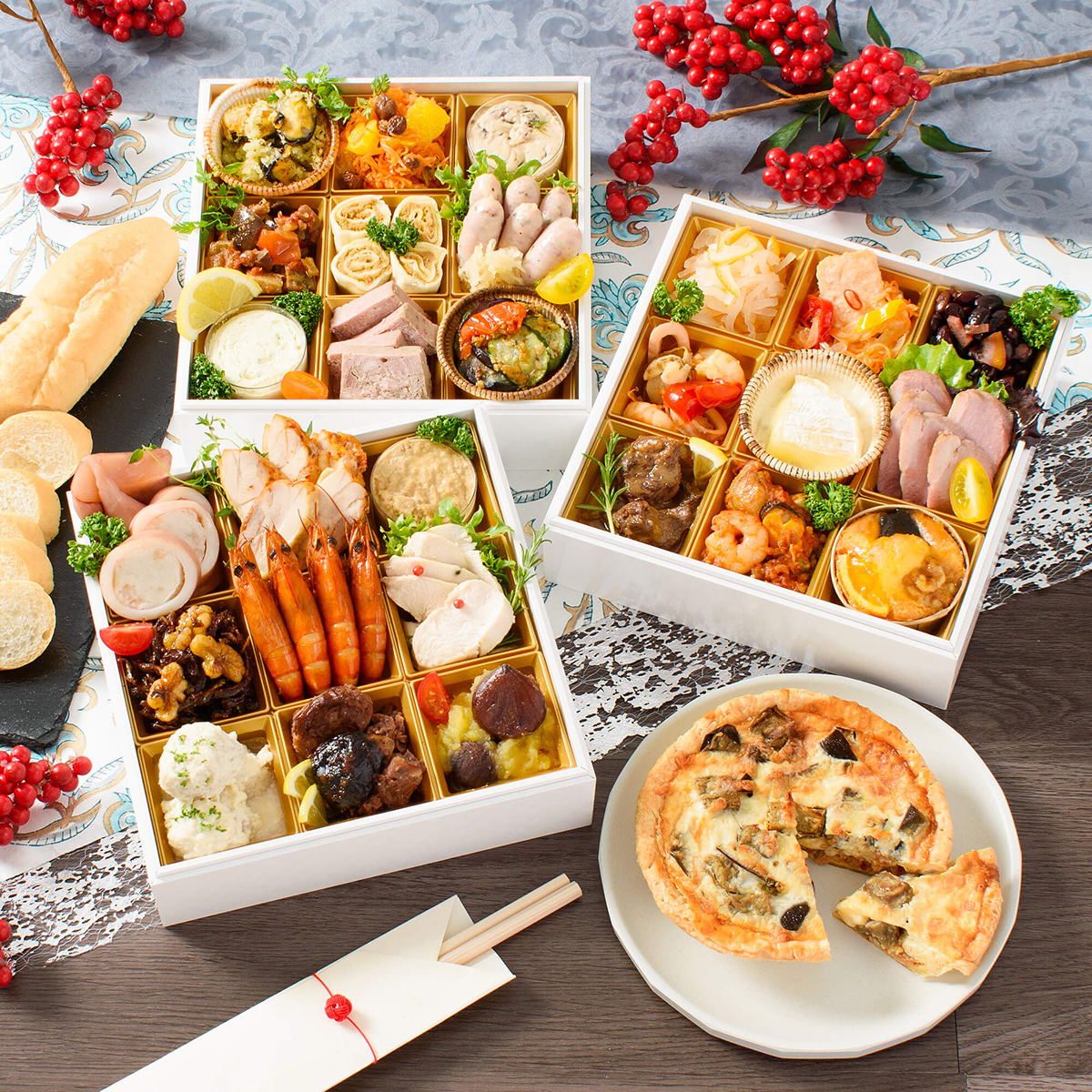 おせち 2026 洋風 オードブル 洋風おせち モンペリエ 料理と容器セット