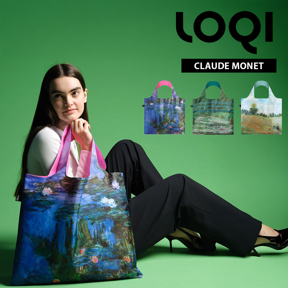 LOQI（ローキー） エコバッグ CLAUDE MONET クロード・モネ Recycled Bag