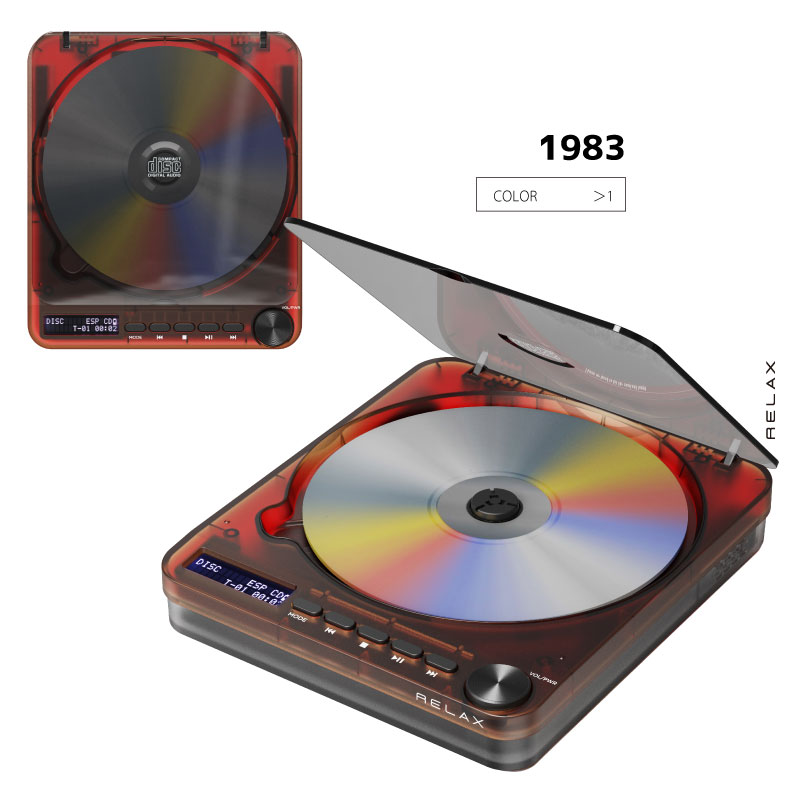 RELAX PIXEL TUNES ピクセルチューンズ CDプレーヤー : ミタストア