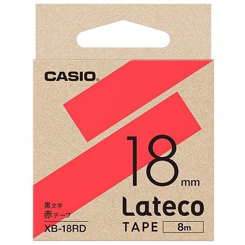 カシオ ラテコ 詰め替え用テープ 18mm 黒文字/テープは10色から選択可能｜mitastore｜06