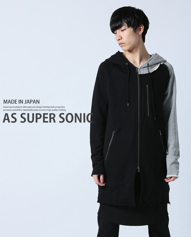 KAKAZZY SUPER SONIC HOODIE FULL ZIP パーカー パーカー | yucca.com.mx