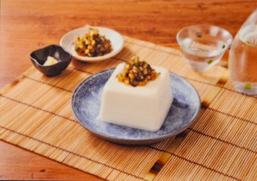 ニラ豆腐
