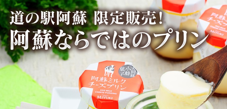 阿蘇ならではのプリン