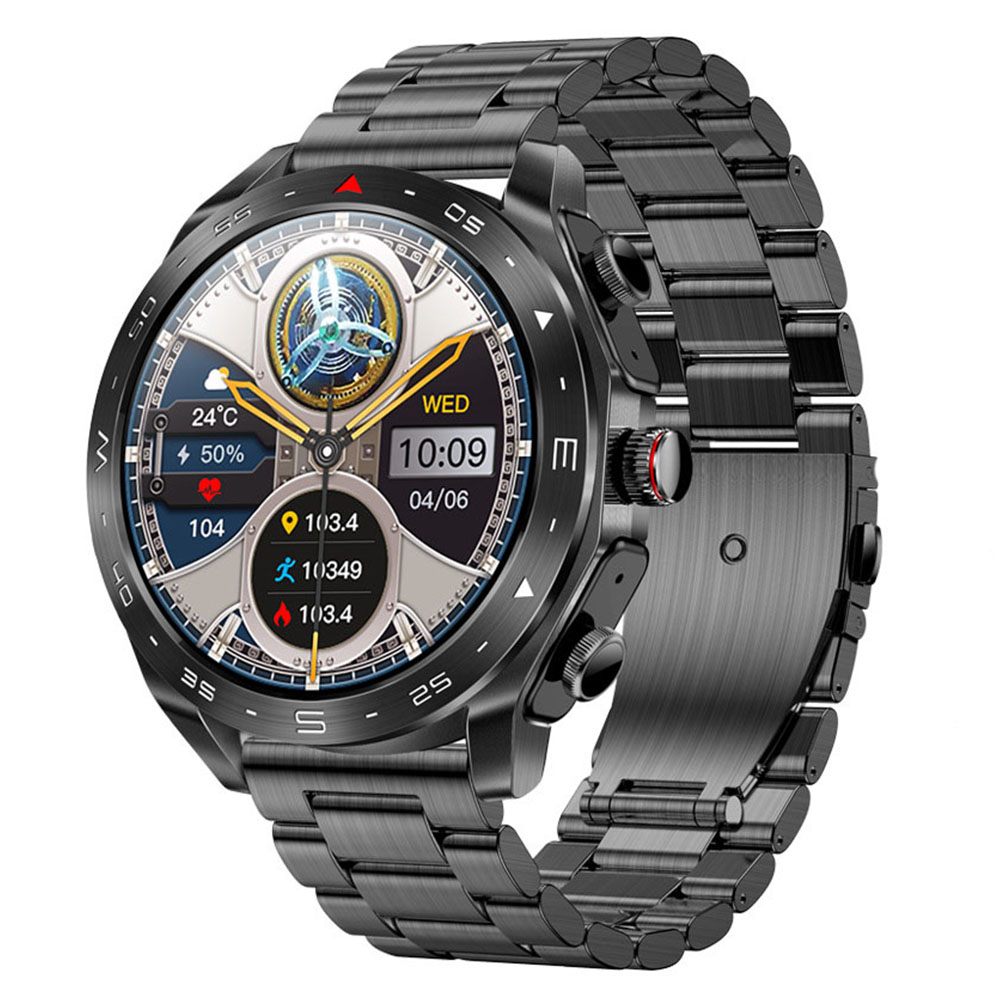 【TWS BLEヘッドセット】スマートウォッチ 日本製センサー 通話機能 血圧 血中酸素 心拍数 健康測定メンズ レディース 大画面 高精度 検測 防水 敬老の日 日本語 |  | 04