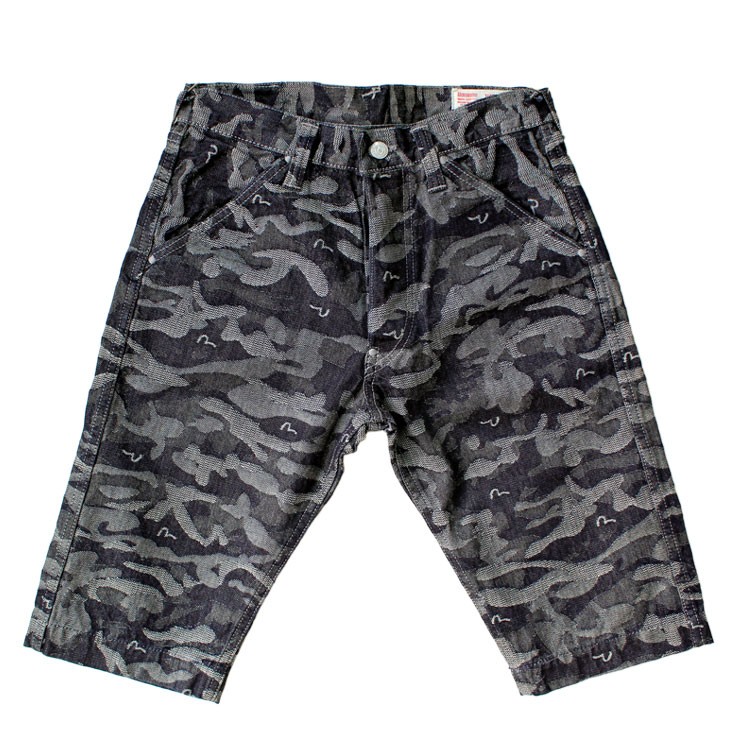 エヴィス evisu ハーフパンツ デニム メンズ 迷彩 EVD7550JD001の説明