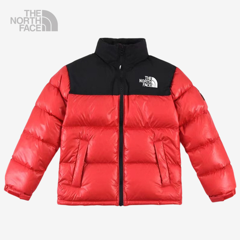 L★90s THE NORTH FACE★ヌプシ ダウンジャケット★赤黒★98年 THE NORTH FACE 90's ビンテージ ヌプシ ジャケット ダウン S