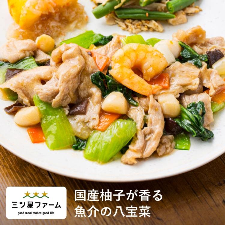 冷凍食品 お弁当 国産柚子が香る魚介の八宝菜 レンジ調理 野菜