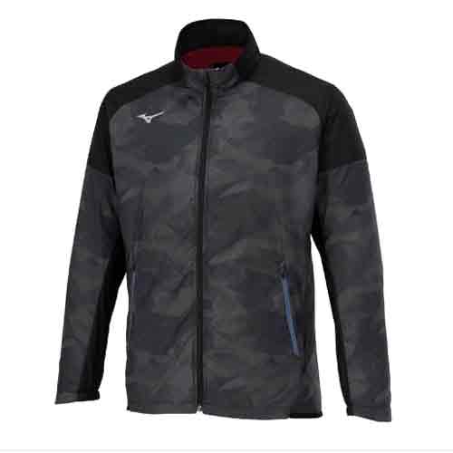 ミズノ MIZUNO 発熱素材 ブレスサーモウォーマージャケット WINDUP JACKET 長袖 メンズ テニス 32MEB541-09