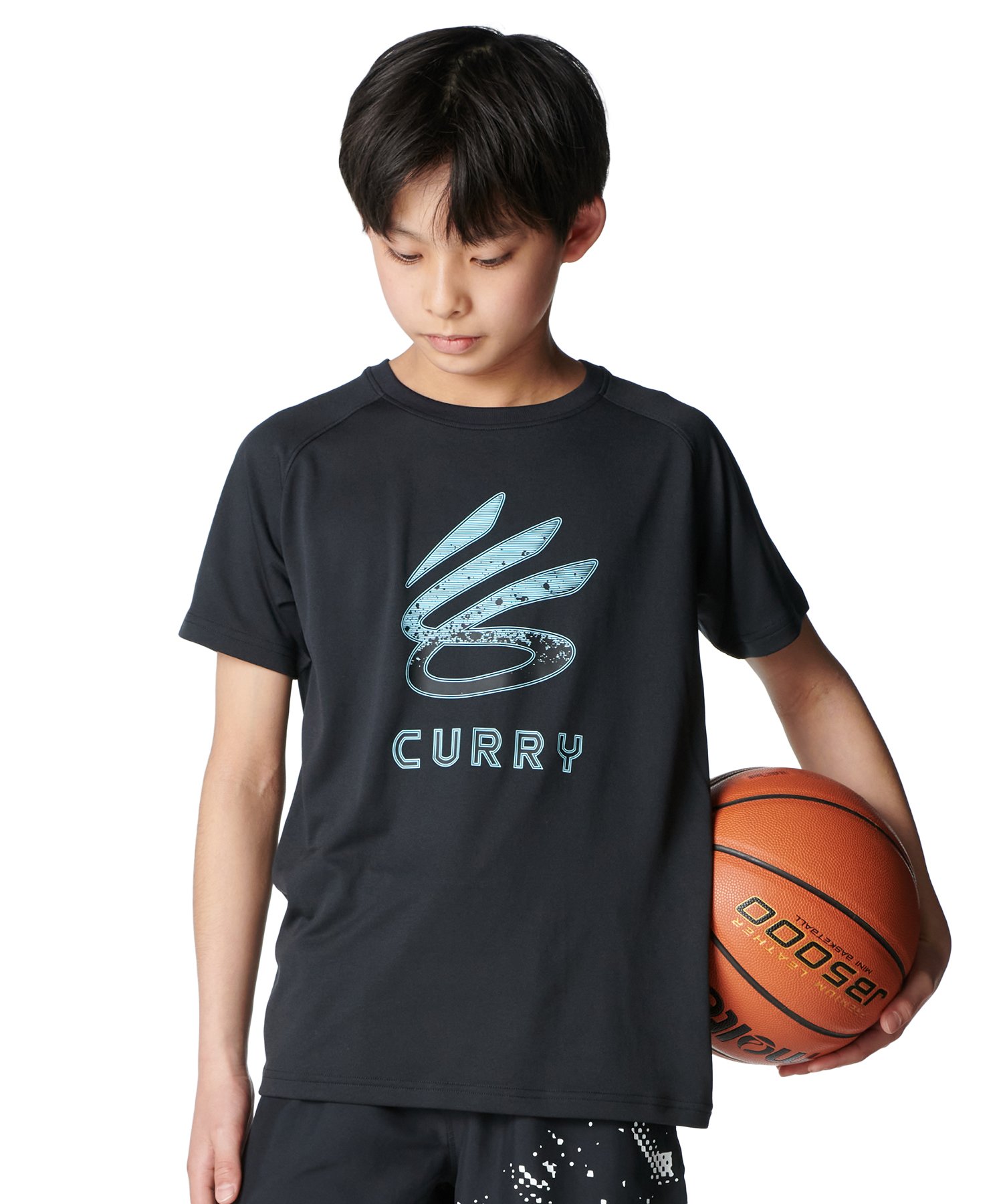 アンダーアーマー UA カリー テック ショートスリーブ Tシャツ 半袖 ジュニア バスケットボール 6001288-001 | UNDER ARMOUR