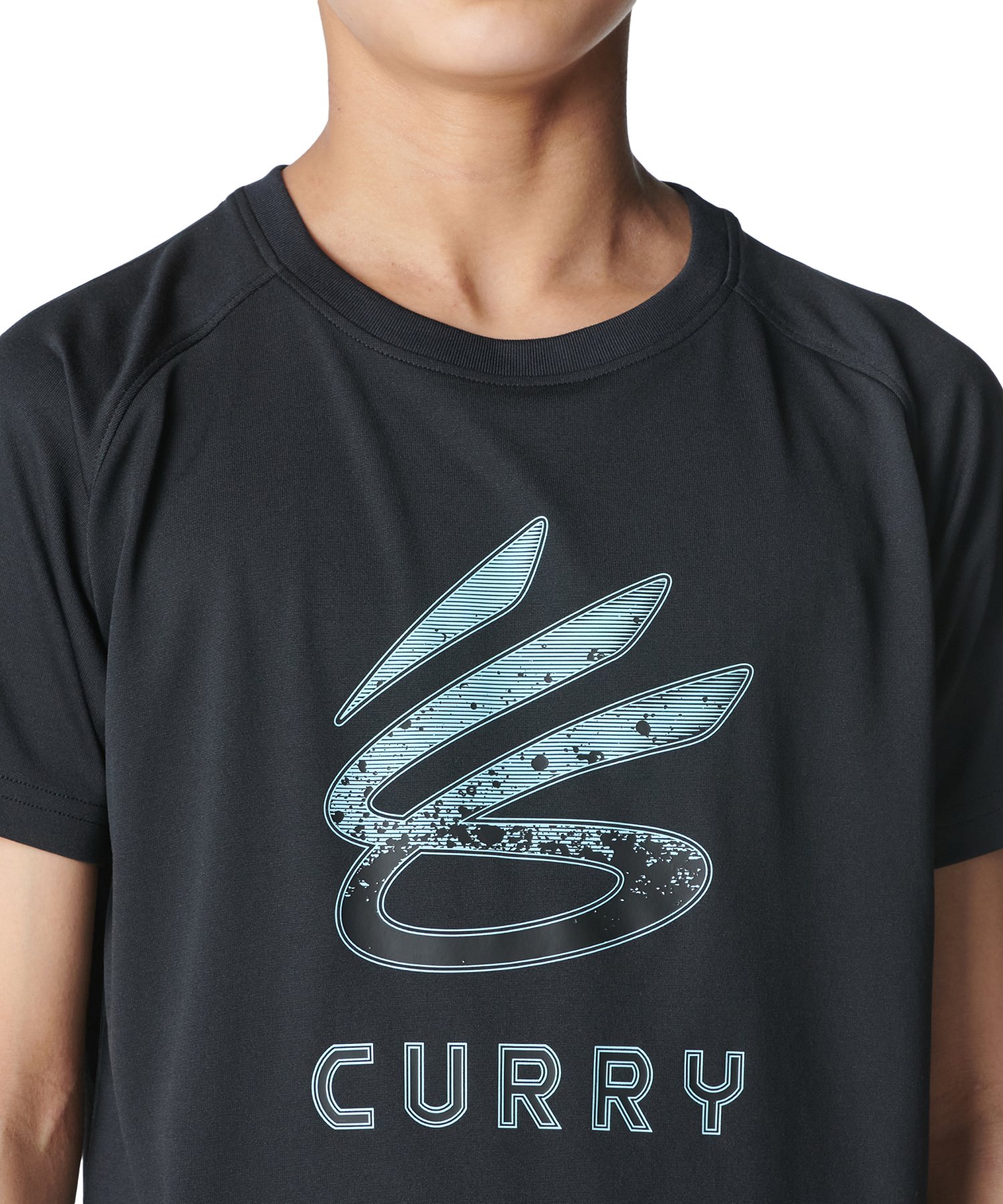 アンダーアーマー UA カリー テック ショートスリーブ Tシャツ 半袖 ジュニア バスケットボール 6001288-001 | UNDER ARMOUR | 02