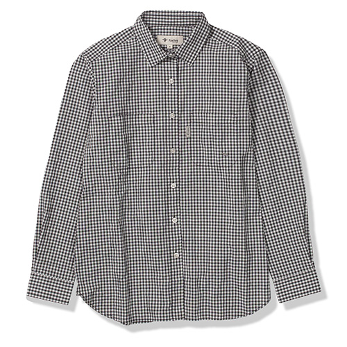 Narifuriナリフリ】シアサッカーギンガムシャツ NF4054 Mサイズ シャツ