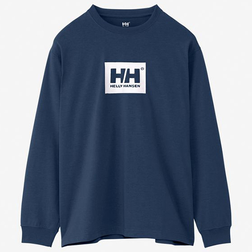 ヘリーハンセン HELLY HANSEN ロングスリーブ HHロゴティー（ユニセックス）長袖Tシャツ HH32379-ON｜mitsuhashi