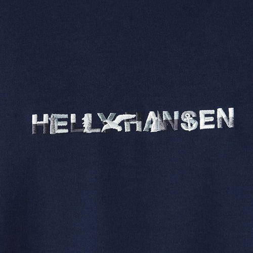 ヘリーハンセン  HELLY HANSEN ショートスリーブ エンブロイダリーロゴティー（ユニセックス）半袖 Tシャツ HH62407-ON｜mitsuhashi｜03