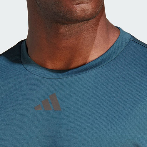 アディダス adidas HIIT スローガン トレーニングTシャツ（メンズ）半袖 IL7005｜mitsuhashi｜03