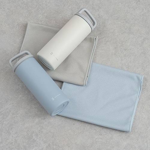 ライフオンプロダクツ Life on Products 氷タオルで瞬時に冷却×長時間キープ ヒヤシーナ ホワイト 冷感タオル 氷のう 熱中症対策 ひんやりグッズ LCACL002-WH |  | 02