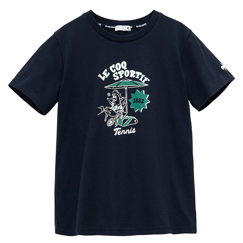ルコック le coq sportif ルースターグラフィック半袖Tシャツ トレーニング/ジム・カジュアル 半袖 ウィメンズ LT5SHT12L-NV00