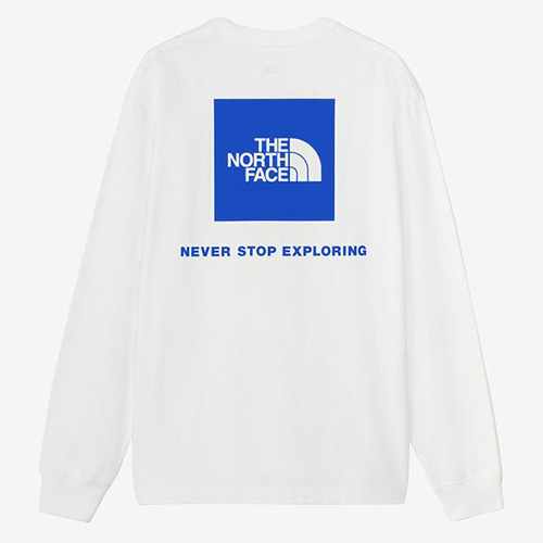 ザ・ノース・フェイス THE NORTH FACE ロングスリーブバックスクエアロゴティー Tシャツ 長袖 ユニセックス NT82333-W2 ポイント利用 | THE NORTH FACE