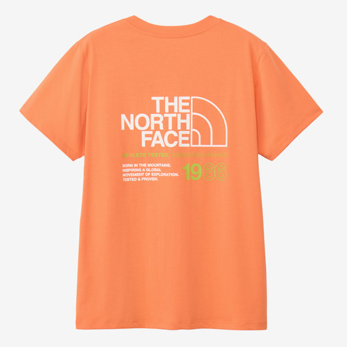 ザ・ノース・フェイス THE NORTH FACE ショートスリーブ ES 66ロゴティー 半袖 Tシャツ ウィメンズ NTW32585-PA
