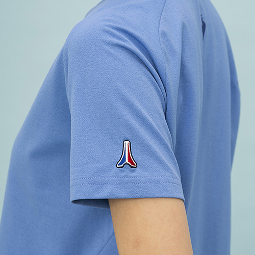 ルコック le coq sportif 肌面ドライ LCS プリュームニット 半袖Tシャツ（レディース） QMWXJA02-BL｜mitsuhashi｜03