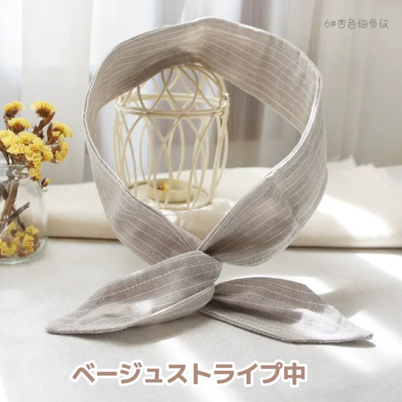 ヘアバンド ヘアアクセサリー ドット 水玉 ボーダー ストライプ リボン 