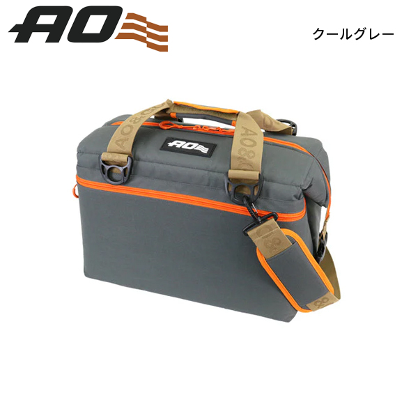 aoクーラー  24パック　チャコール AO Coolers エーオークーラーズ 24パックキャンバスソフトクーラー