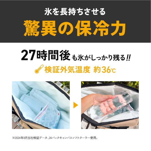 AOクーラーズ  9パック キルティングキャンバス ソフトクーラー AO9Q アウトドア キャンプ 保冷 クーラーボックス キャンプ用品 保冷バッグ おしゃれ キルト | AO Coolers | 04