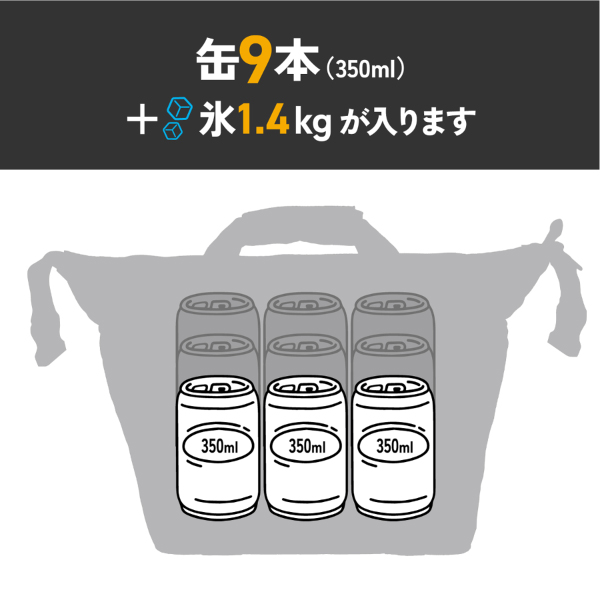 AOクーラーズ  9パック キルティングキャンバス ソフトクーラー AO9Q アウトドア キャンプ 保冷 クーラーボックス キャンプ用品 保冷バッグ おしゃれ キルト | AO Coolers | 06
