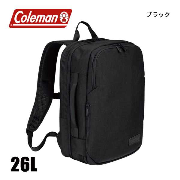 コールマン  アウトビズトラベルバックパック  アウトドア リュックサック バックパック メンズ レディース 大容量 26L パソコン 収納 | Coleman | 01