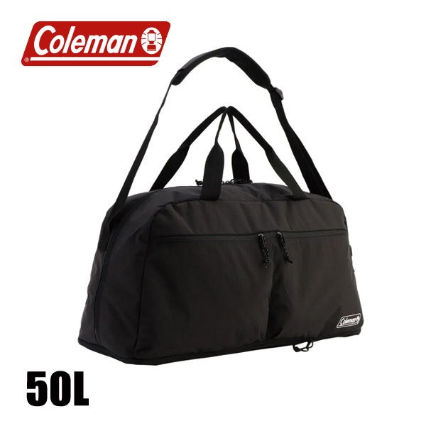 コールマン エスケープボストン50 アウトドア バッグ キャリーバッグ メンズ レディース 軽量 大容量 50L 拡張 75L ボストンバッグ ショルダーバッグ