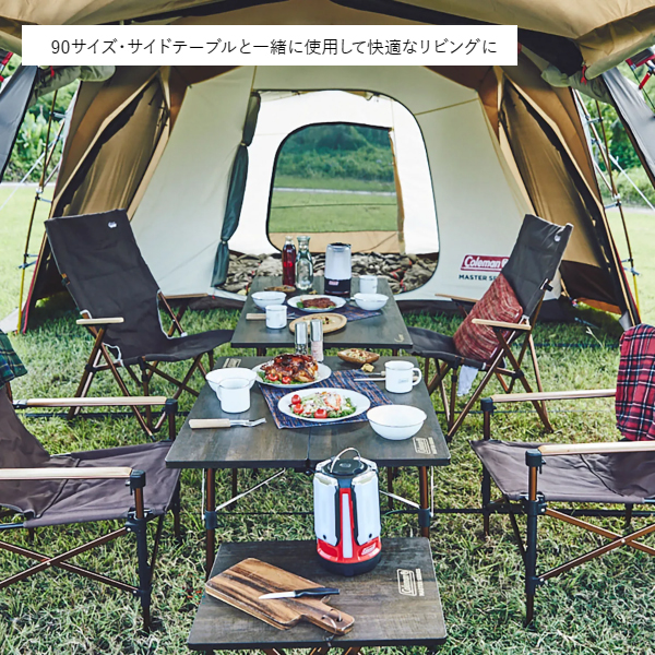 Colemanマスターシリーズバタフライテーブル 120【新品未使用品】 Coleman - Coleman コールマン マスターシリーズ バタフライテーブル