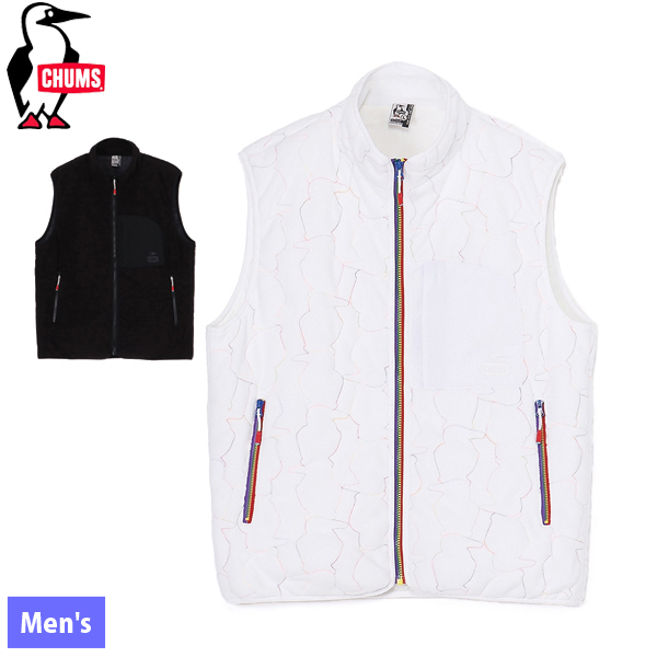 新品CHUMS チャムスBooby Stitch フリースベストM CHUMS（チャムス） ブービーステッチフリースベスト CH04-1418