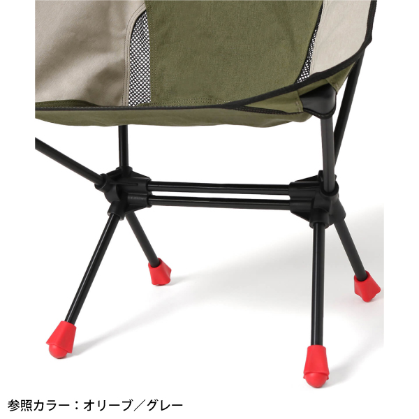 CHUMS アウトドアチェア オリーブ2個セット 新色登場！折りたたんで持ち運べるチャムスのチェアを持って、夏