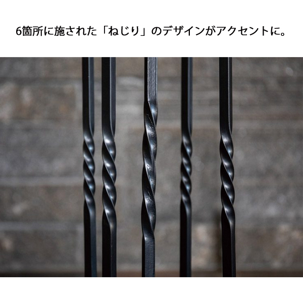 暖炉、薪ストーブ用ツール FIRESIDE（ファイヤーサイド） 暖炉・薪ストーブ用ツール 総鉄製