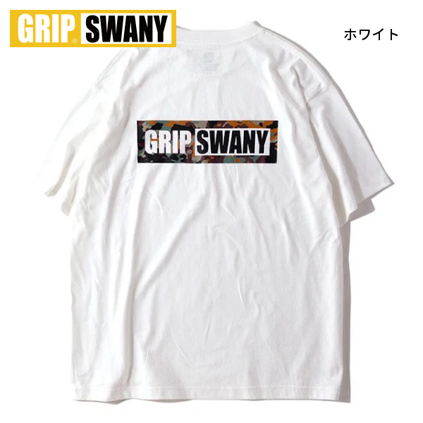 GRIP SWANY(グリップスワニー)  ボックスロゴTシャツ GSC-71 アウトドア ウェア ...