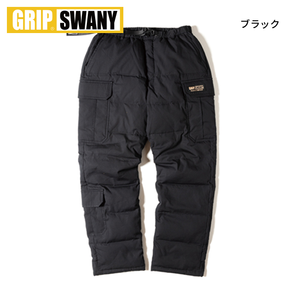 グリップスワニー GS ダウンパンツ 6.0 GRIP SWANY GSP-113 アウトドア ウェア キャンプ ズボン 防寒 ユニセックス