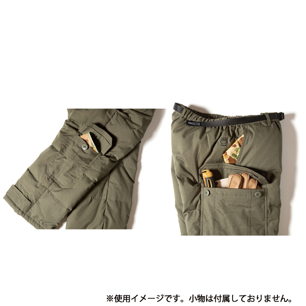 グリップスワニー GS ダウンパンツ 6.0 GRIP SWANY GSP-113 アウトドア ウェア キャンプ ズボン 防寒 ユニセックス | GRIP SWANY | 17