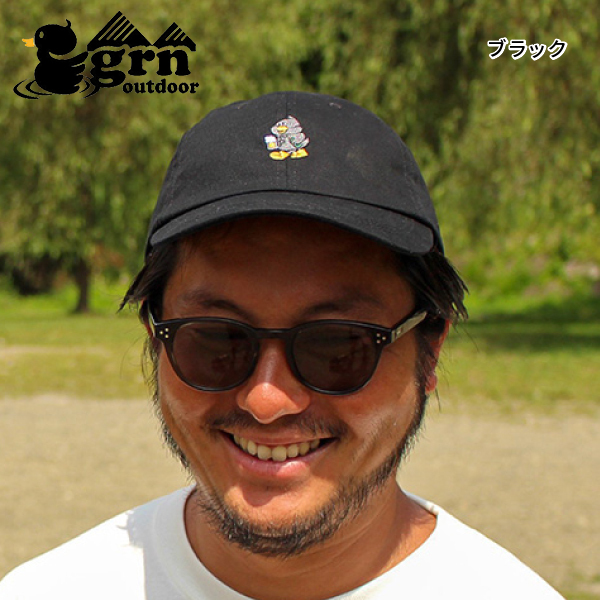 grn outdoor  ダックロウ キャップ GO3443Q アウトドア ウェア 帽子 ユニセック...