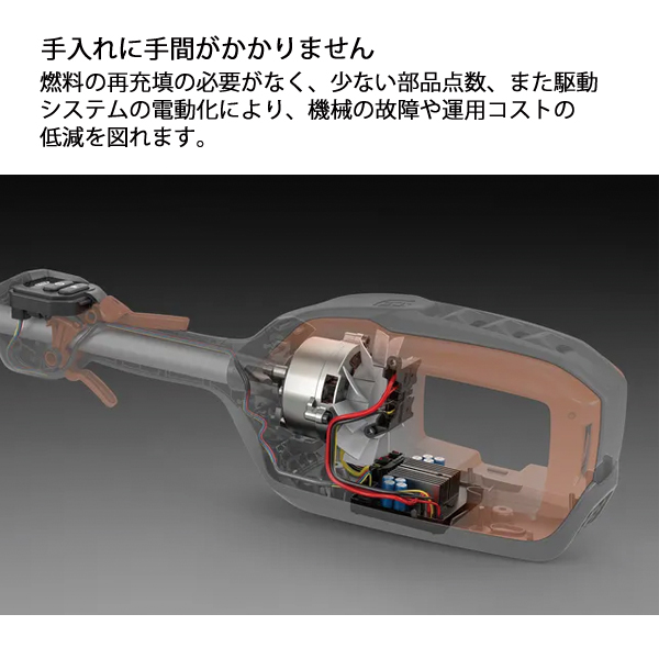 ハスクバーナ バッテリー刈払機 520iLX ループハンドル 本体のみ 967916113 草刈機 刈払機 刈払い機 充電式 バッテリー式 36V 軽量