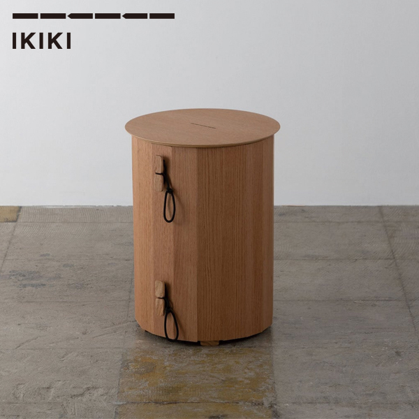IKIKI（イキキ）  フォルダブルコードビン オーク K4600066 アウトドア キャンプ ゴミ箱 トラッシュボックス｜mitsuyoshi