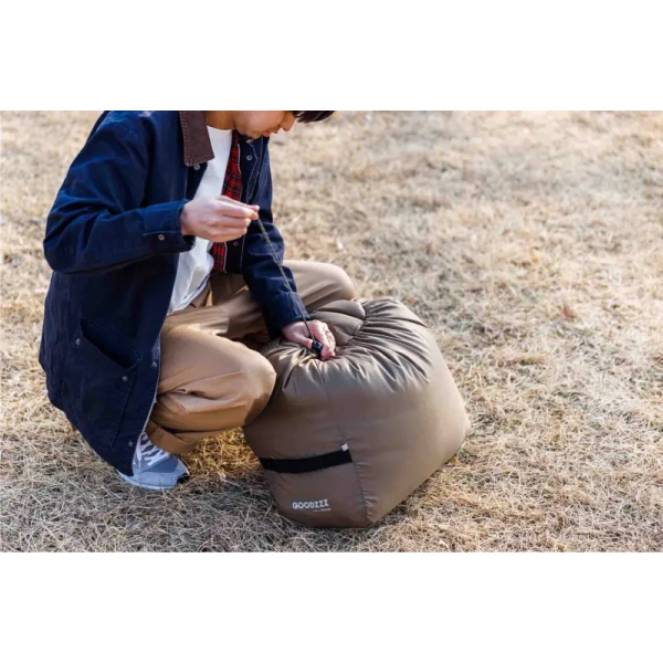 イスカ グッドグーグー  シエスタ 1663 アウトドア キャンプ 寝袋 封筒型 化繊 シュラフ 5℃ | ISUKA | 10