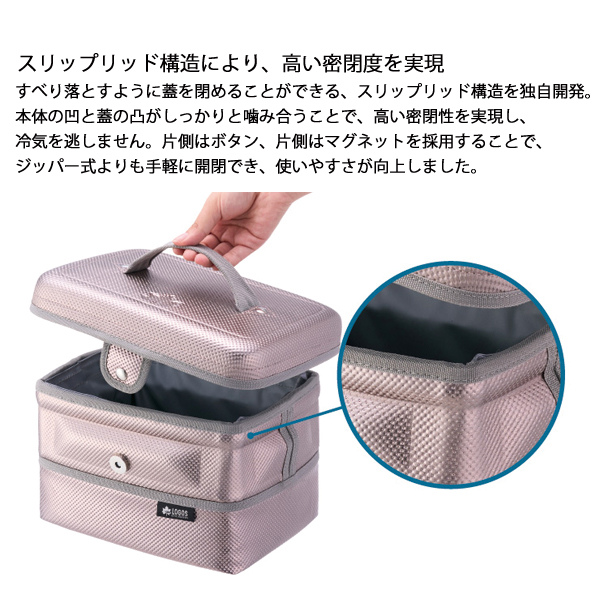 ロゴス  ハイパー氷点下クーラー スリップリッド 81670050 アウトドア キャンプ 保冷 クーラーボックス キャンプ用品 保冷バッグ | LOGOS | 07