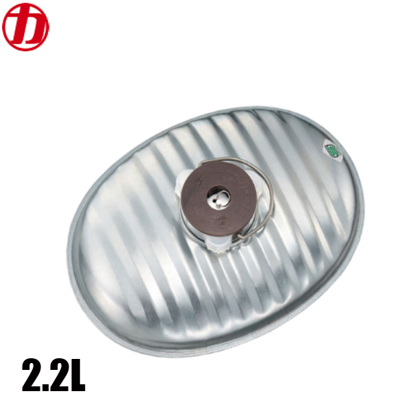 マルカ ひえぽか湯たんぽ 2.2L 袋付 NHF-22R 直火対応 IH対応 湯タンポ