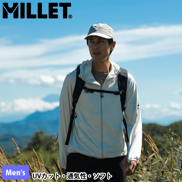 MILLET（ミレー） ソル メッシュ フーディ MIV02172 アウトドア ウェア
