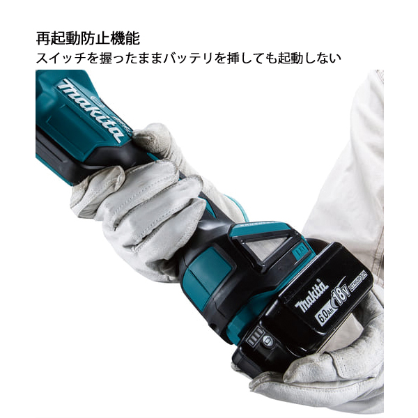 マキタ（makita） 18V 充電式ディスクグラインダ 100mm 本体のみ 