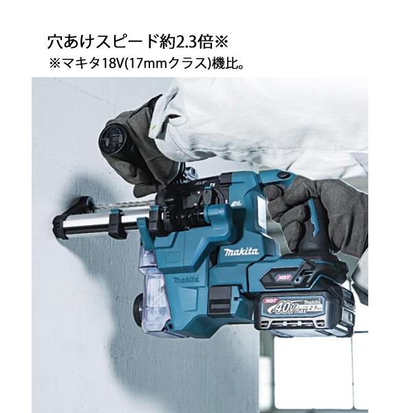 マキタ マキタ（makita） 40Vmax 充電式ハンマドリル 20mm バッテリー