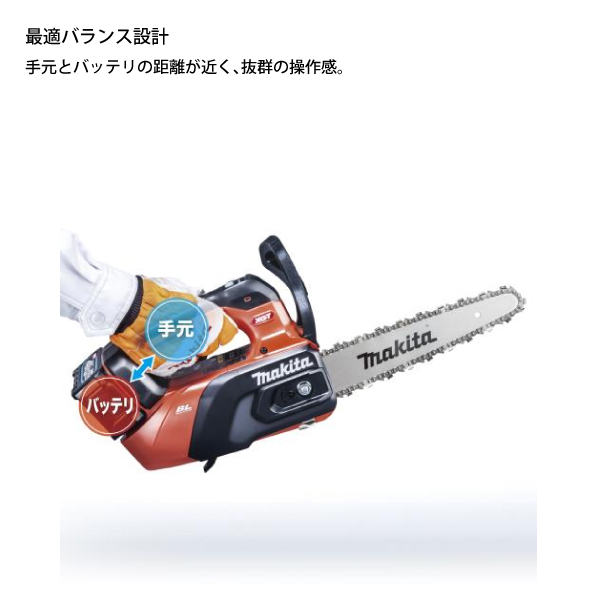 マキタ（makita） 40Vmax 充電式チェンソー 25cm 25AP-60E 本体のみ