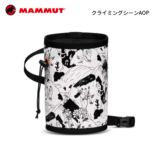 マムート  ジム プリント チョーク バッグ 2050-00340 アウトドア バック クライミング ボルダリング チョーク入れ | MAMMUT | 02