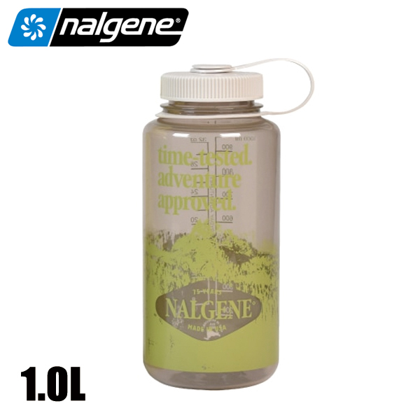 ナルゲン  75th 広口1.0L マウンテン 91453 アウトドア キャンプ ボトル コットン 水筒 記念 登山 | NALGENE