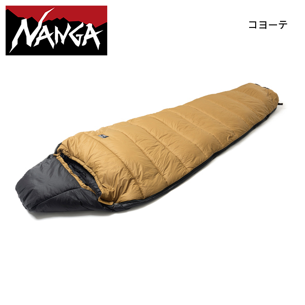 ナンガ オリジナルシュラフ アプローチ シンセティックファイバー600 APSF600 キャンプ 寝袋 スリーピングバッグ NANGA 寝具 マミー型  シュラフ アウトドア