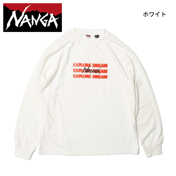 NANGA（ナンガ） 別注ロングスリーブTシャツ H-LS-TEE アウトドア